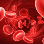 Doctor explaining thalassemia symptoms to a family in a clinic